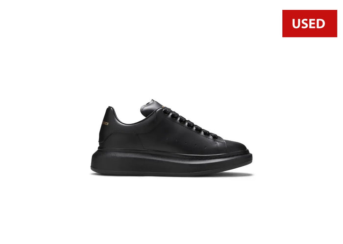 (USED) Alexander McQueen Oversized Sneaker 'All Black' - Sz 7.5