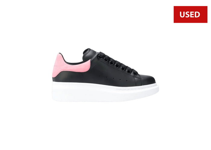 (USED) Alexander McQueen Wmns Oversized Sneaker 'Black Pink' - Sz 8