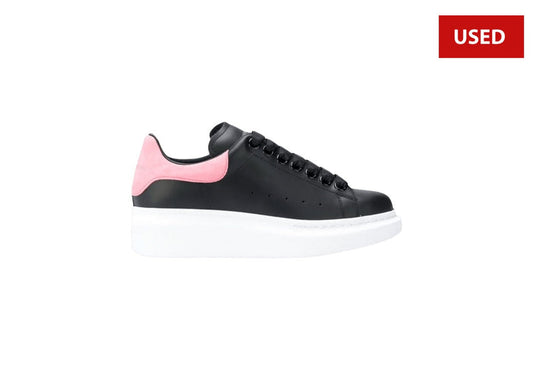 (USED) Alexander McQueen Wmns Oversized Sneaker 'Black Pink' - Sz 8