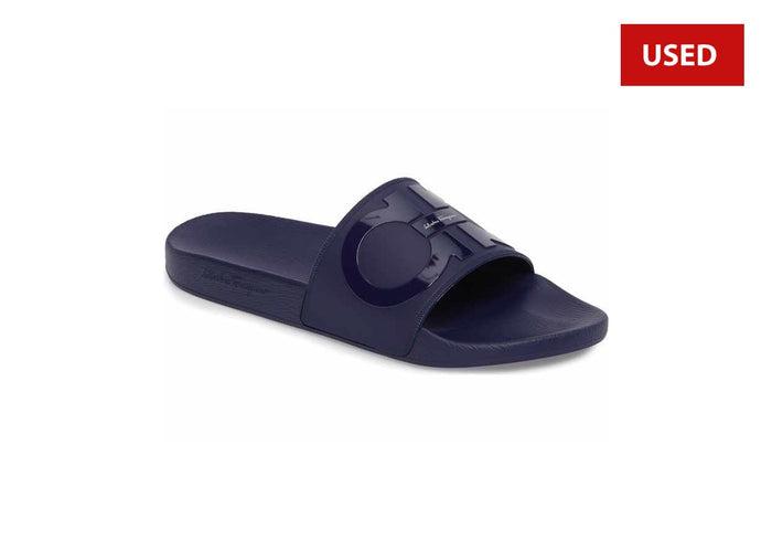 (USED) FerragamoGroove 2 Slide Sandal - Sz 9