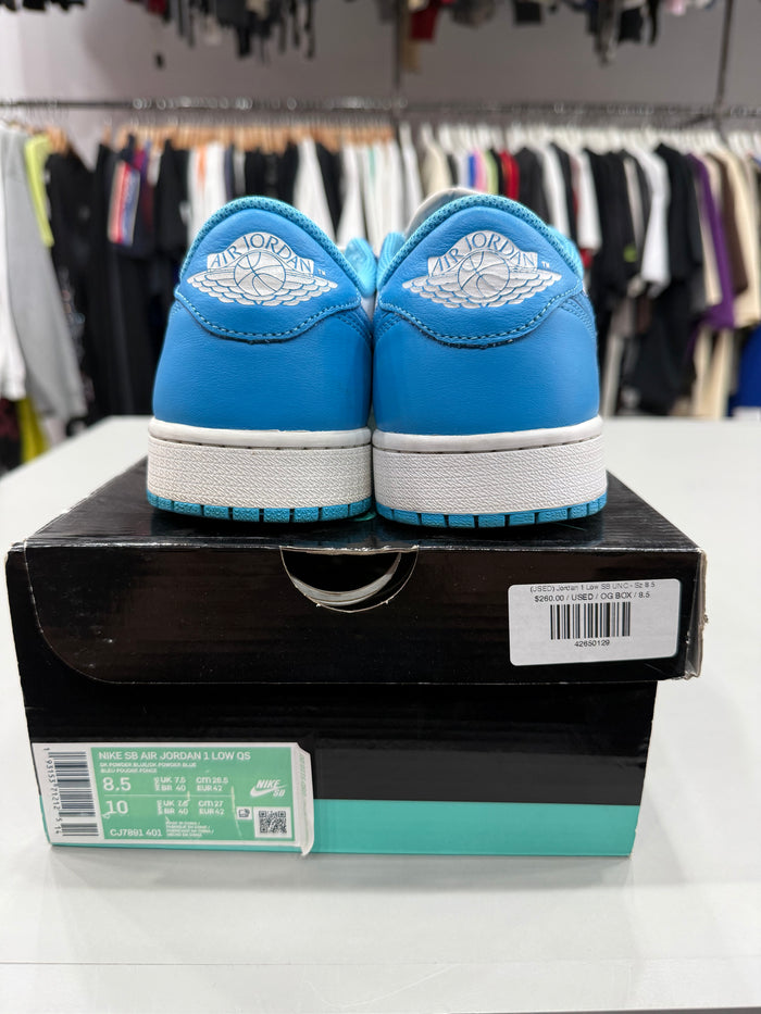 (USED) Jordan 1 Low SB UNC - Sz 8.5