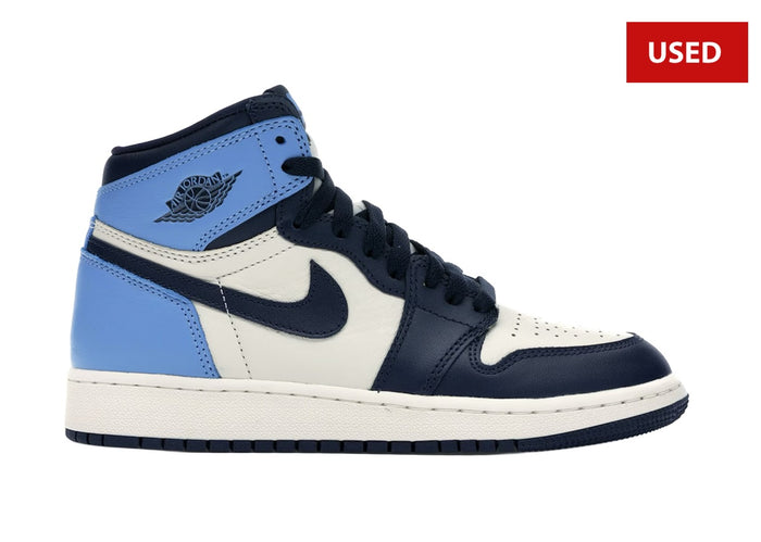 (USED) Jordan 1 Retro High Obsidian (GS) - Sz 6