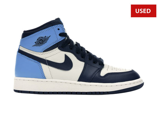 (USED) Jordan 1 Retro High Obsidian (GS) - Sz 6