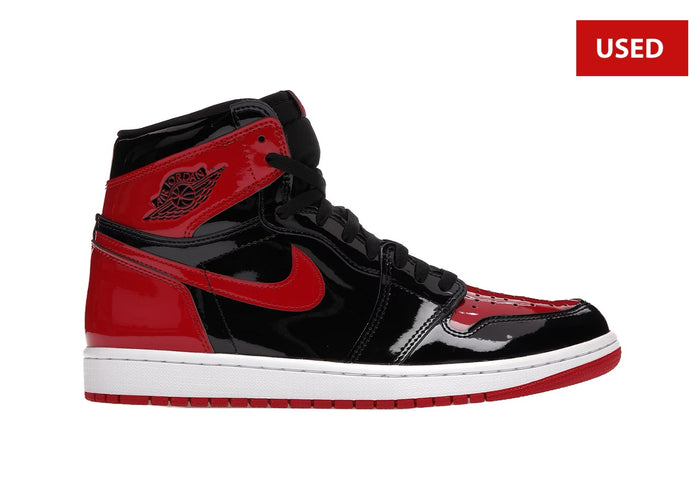 (USED) Jordan 1 Retro High OG Patent Bred - Sz 8.5