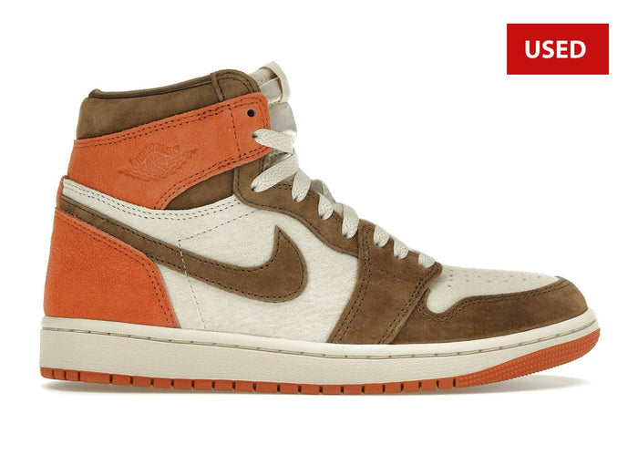 (USED) Jordan 1 Retro High OG SP Dusted Clay (Women's) - Sz 9
