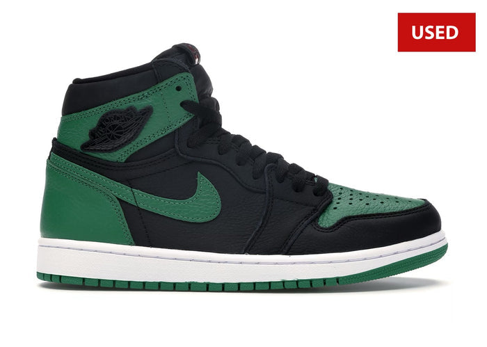 (USED) Jordan 1 Retro High Pine Green Black - Sz 8.5