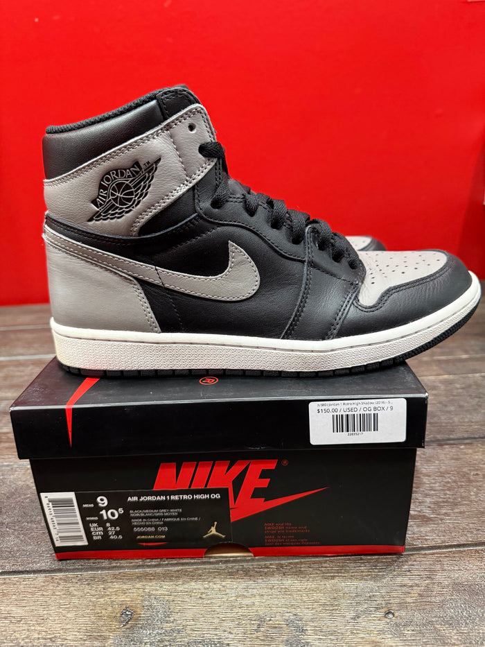 (USED) Jordan 1 Retro High Shadow (2018) - Sz 9