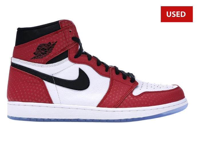 (USED) Jordan 1 Retro High Spider-Man Origin Story - Sz 10