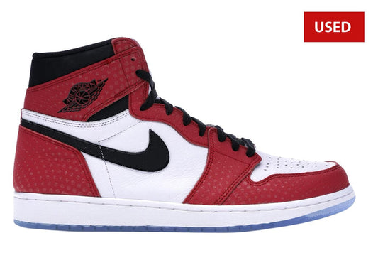 (USED) Jordan 1 Retro High Spider-Man Origin Story - Sz 10