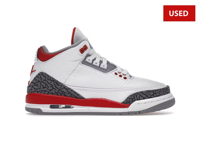 (USED) Jordan 3 Retro Fire Red (2022) (GS) - 6.5