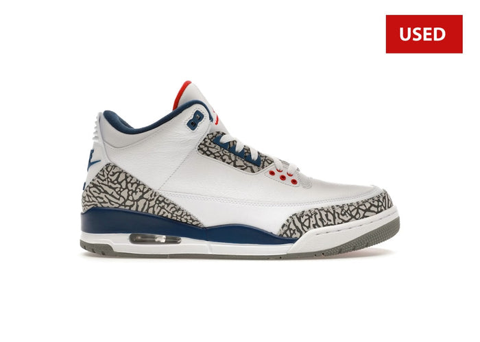 (USED) Jordan 3 Retro True Blue (2016) - Sz 8