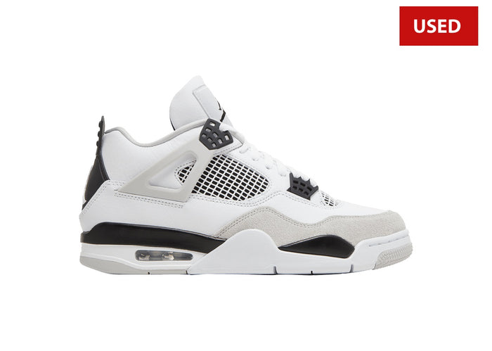 (USED) Jordan 4 Retro Military Black - Sz 9.5