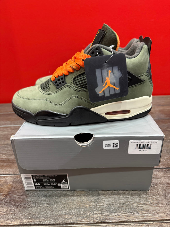(USED) Jordan 4 Retro OG SP Undefeated (2025) - Sz 8