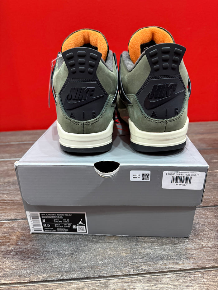 (USED) Jordan 4 Retro OG SP Undefeated (2025) - Sz 8