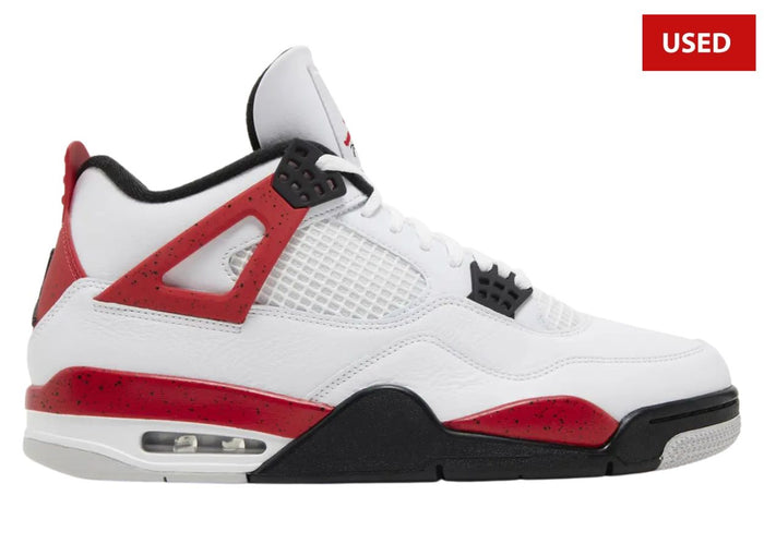 (USED) Jordan 4 Retro Red Cement - Sz 9