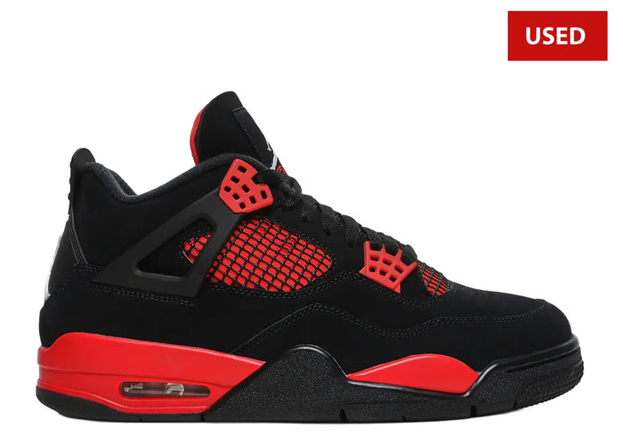 (USED) Jordan 4 Retro Red Thunder - Sz 11