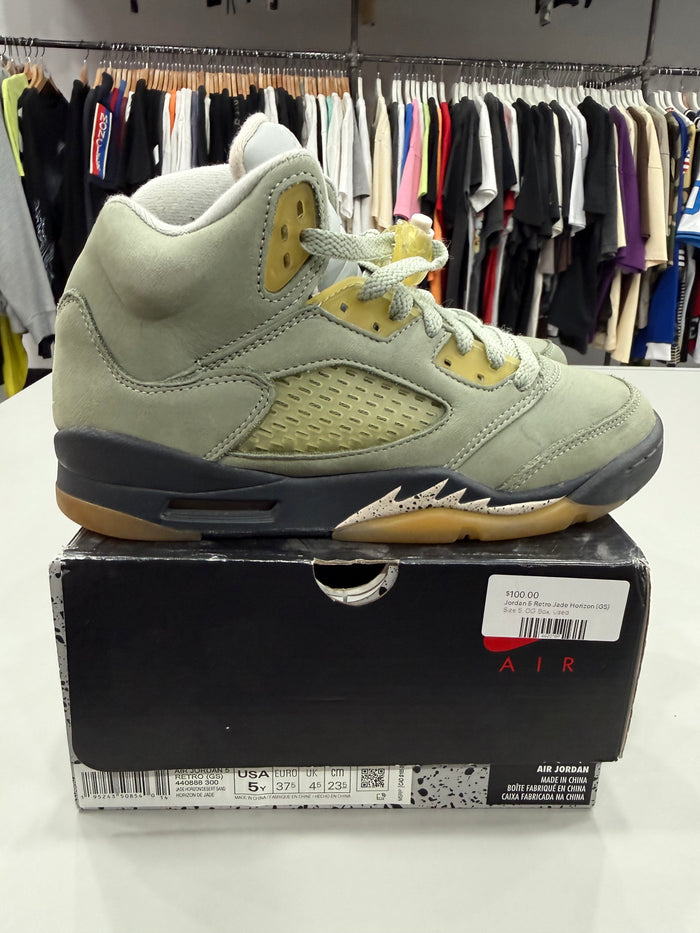 (USED) Jordan 5 Retro Jade Horizon (GS) - Sz 5