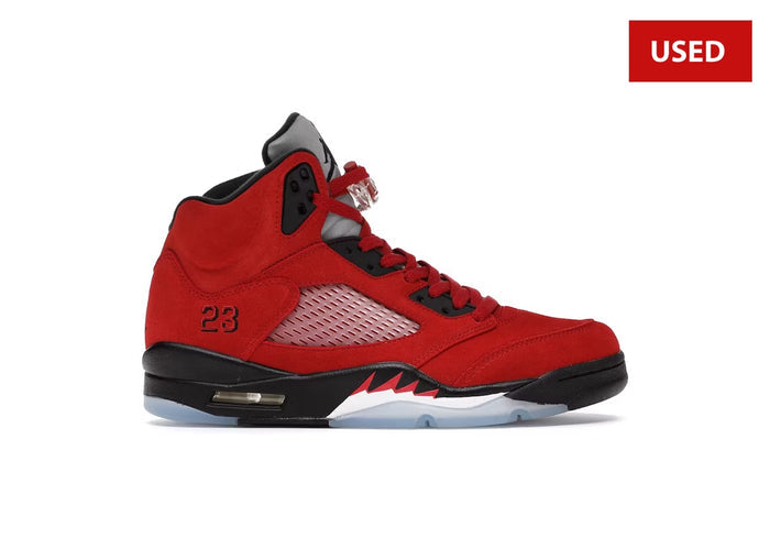 (USED) Jordan 5 Retro Raging Bull Red (2021) - Sz 10.5
