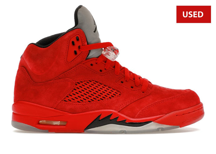 (USED) Jordan 5 Retro Red Suede (GS) - Sz 6.5