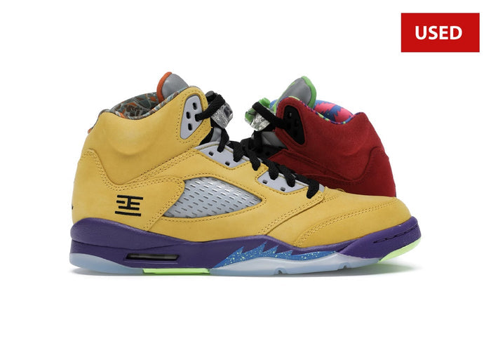 (USED) Jordan 5 Retro What The (GS) - Sz 5.5