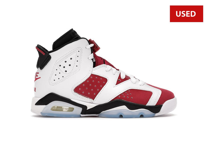 (USED)  Jordan 6 Retro Carmine (2021) (GS) - Sz 7