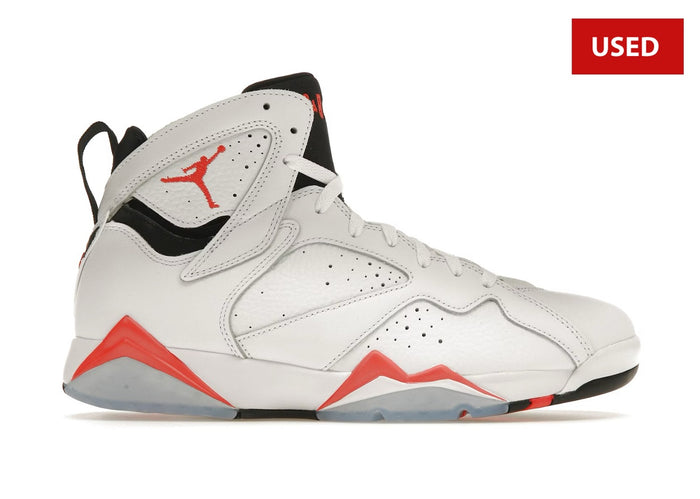 (USED) Jordan 7 Retro White Infrared - Sz 9.5