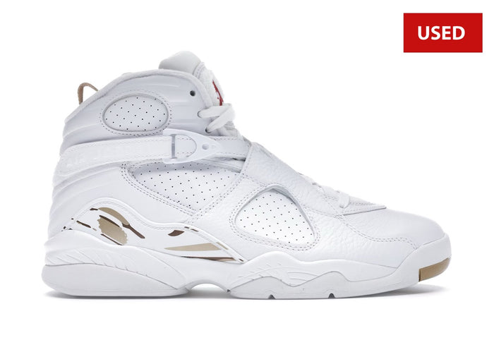 (USED) Jordan 8 Retro OVO White - Sz 10