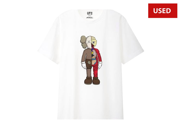 (USED) KAWS x Uniqlo Flayed Tee White