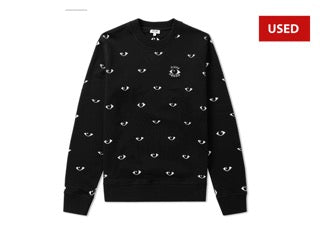(USED) Kenzo All Over Eye Crew Neck Sweatshirt
