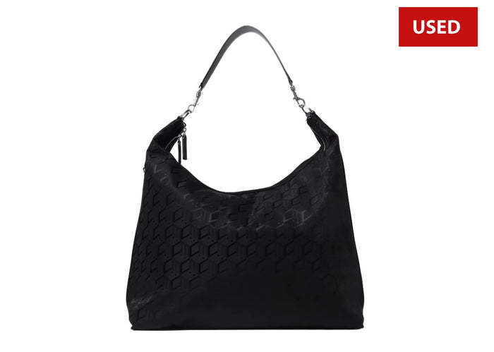 (USED) MCM MCM 'Aren' Hobo Bag Black