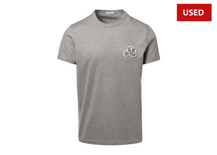 (USED) MONCLER Double Logo T-Shirt