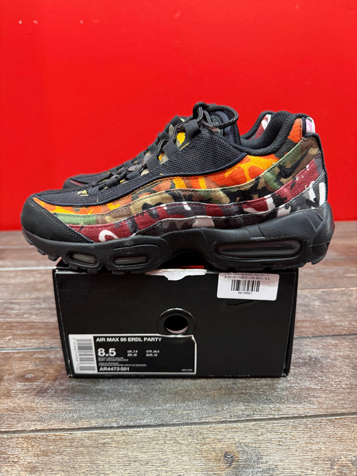 (USED) Nike Air Max 95 ERDL Party Black - Sz 8.5