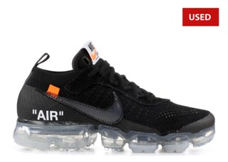 (USED) Nike Air VaporMax Off-White Black (2018) - Sz 8.5