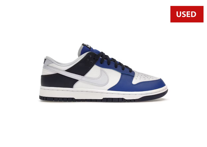 (USED) Nike Dunk Low Game Royal Navy - Sz 8