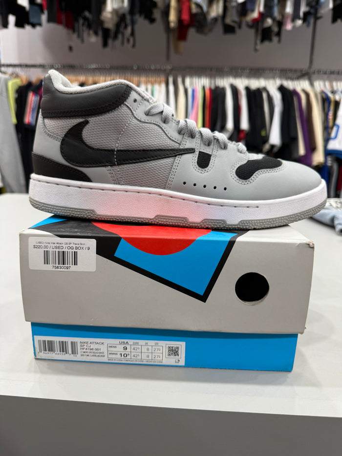 (USED) Nike Mac Attack QS SP Travis Scott Cactus Jack - Sz 9