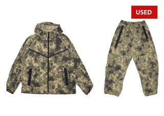 (USED) Nike Tech Woven Tracksuit Neutral Olive/Black