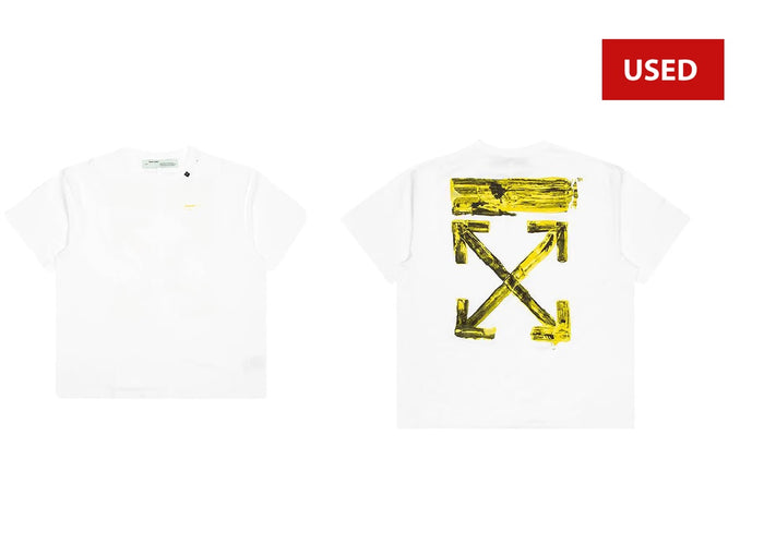 (USED) Off-White Acrylic Arrows Short Sleeve Over Tee 'White'