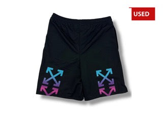 (USED) Off-White Gradient sweat short