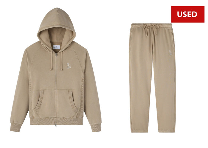 (USED) OVO Muskoka RaglanSweatsuit Sandstone