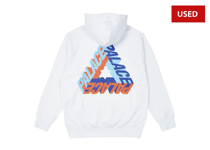 (USED) Palace P-3D Hood (FW21) White