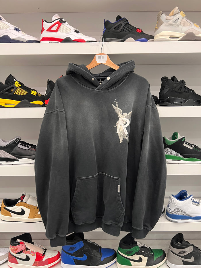 (USED) Represent Archangel Hoodie Stained Black