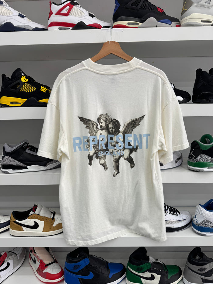(USED) Represent Heren Legacy Cherubs T-Shirt