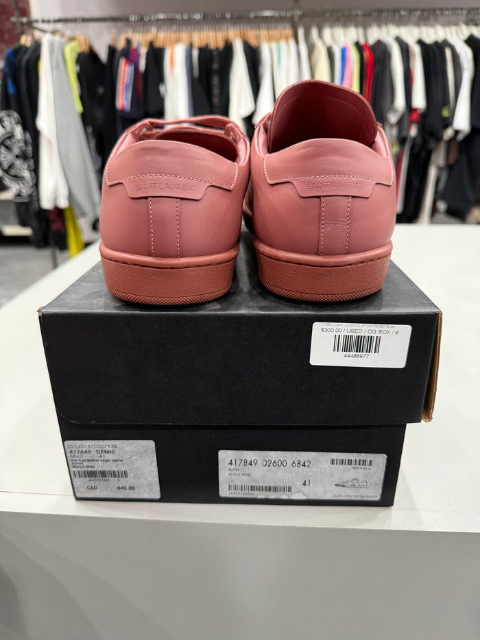 (USED) Saint Laurent SL-01 Low 'Mystic Rose' - Sz 8