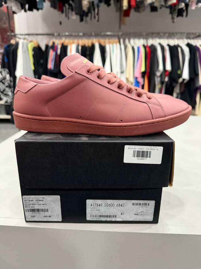 (USED) Saint Laurent SL-01 Low 'Mystic Rose' - Sz 8