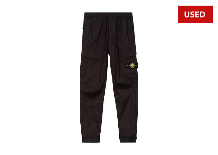 (USED) Stone Island Cargo Pants 'Black'