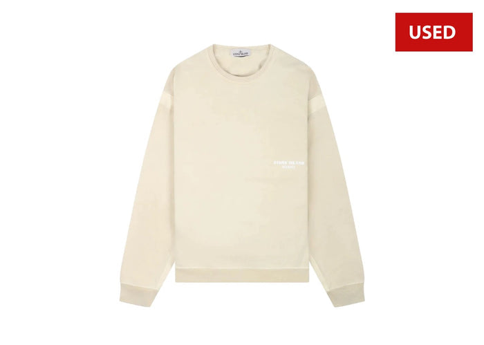 (USED) Stone Island Marina Crewneck Beige