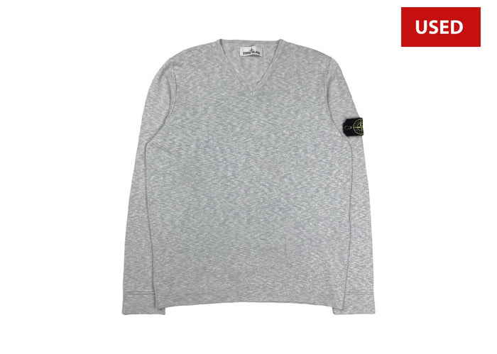 (USED) Stone Island V Neck Sweatshirt