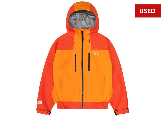 (USED) Stussy Gore‑Tex Recycled Guide Shell 'Orange'