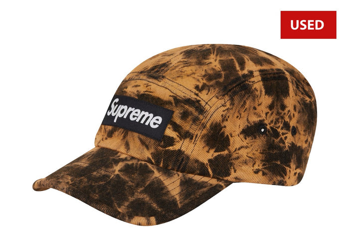 (USED) Supreme Denim Camp Cap Dyed Rust