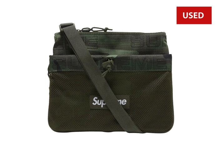 (USED) Supreme Side Bag 'Woodland Camo'